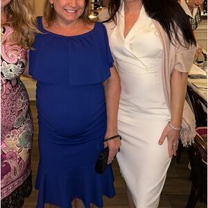 Motf ivory work dress